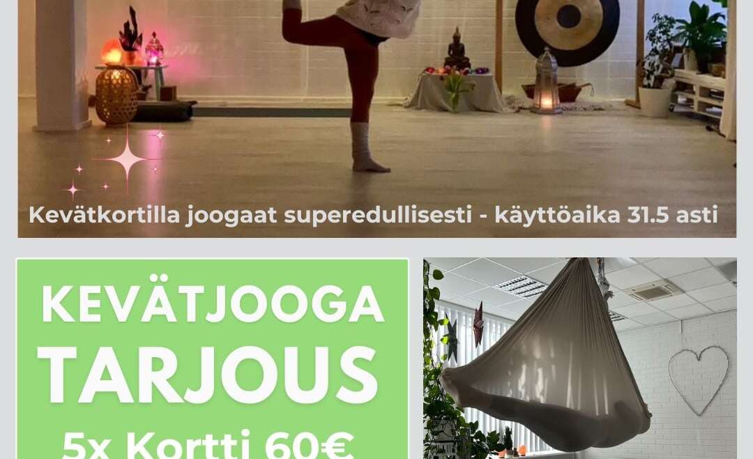 Kevättarjous on täällä!