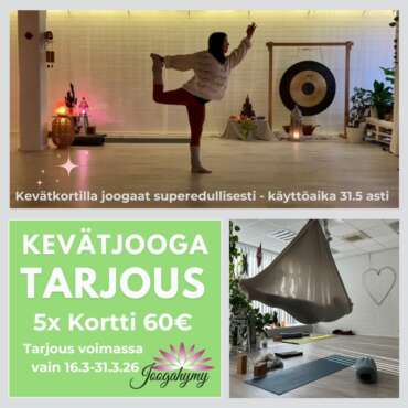 Kevättarjous on täällä!